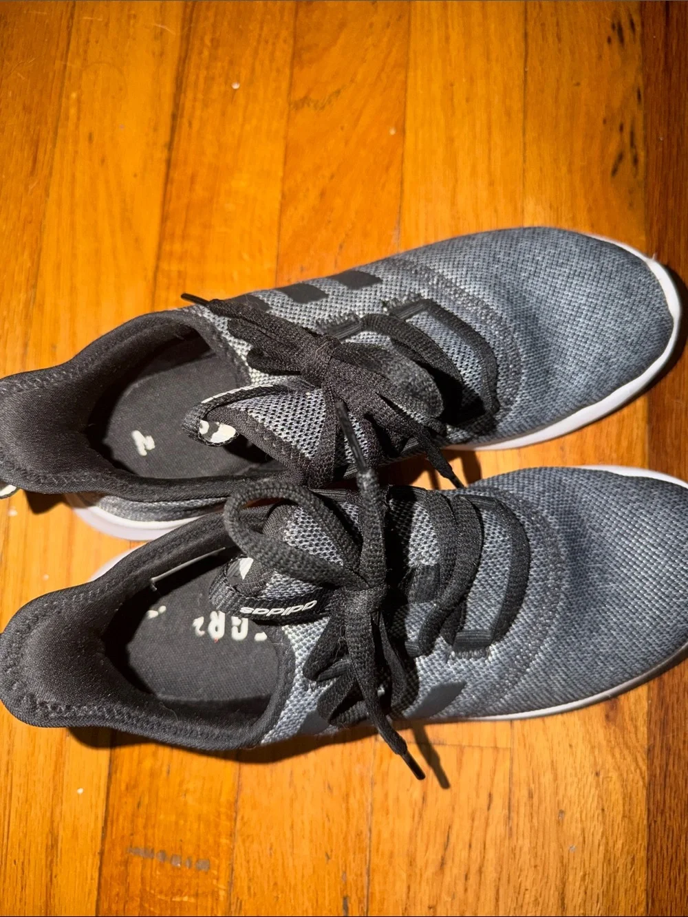 adidas Black and Gray Women's Athletic Sneakers